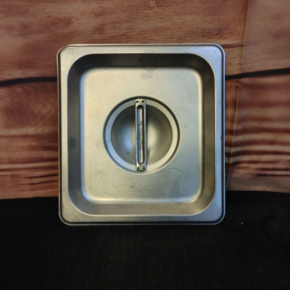 Winco 1/6 Solid Steam Table Pan Cover